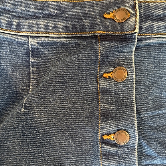 Joe Fresh Denim Buttoned Pencil Skirt - Picture 2 of 4